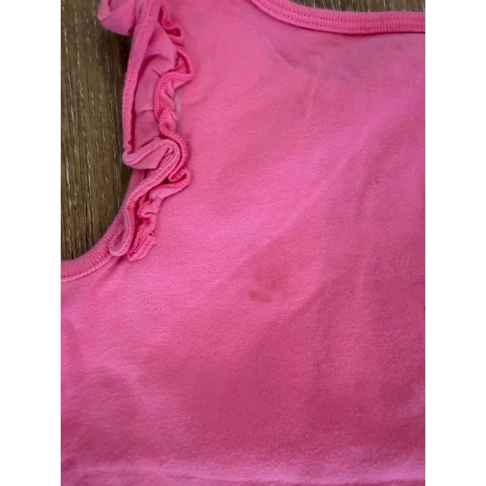 Carter's Coastal Shirt and Shorts Set Girls 3T Pink Mix Match 7pc Shell Unicorn